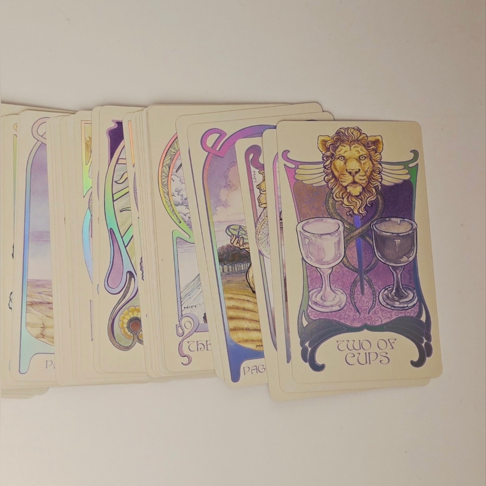 Ethereal Visions Tarot Luna Edition Matt Hughes Deck w Guidebook - Picture 8 of 13